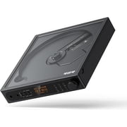 FiiO DM15 Portable Stereo CD Player with True 24Bit R2R DAC, 1150mW+1150mW High-Power Output, aptX Adaptive Bluetooth Transmitter, 24 Sound Presets, USB/CD HiFi Audio, HD Display Black