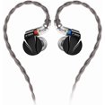 thumbnail image 1 of FiiO FD15 13.8mm Magnalium DLC HiFi Dynamic Driver in-Ear Earphone with Stainless Steel Shell, Detachable MMCX Cable Black, 1 of 9