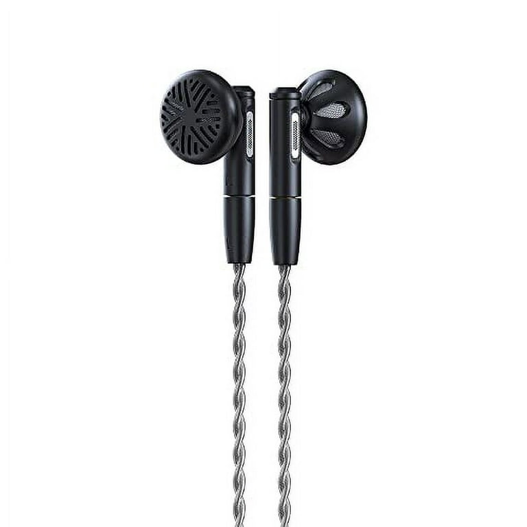 FiiO FF5 Carbon-Based Dynamic Driver in-Ear Earphone Clear Sound & Wide  Soundstage with 3.5mm/4.4mm MMCX Cable, Alumium Shell
