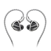 FiiO FH19 HiFi IEM Earphone 2 Dynamic+ 6 BA Hybrid Driver IEM, Detachable MMCX Headphone Cable for Musician Audiophile