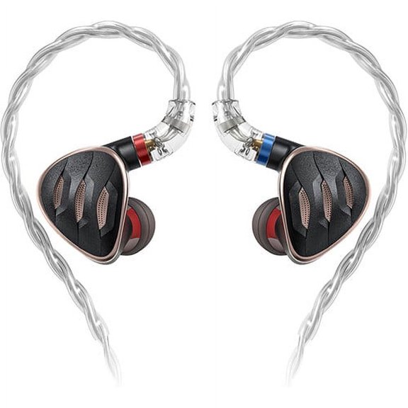 FiiO FH5s Generation In Ear Earphones with Swappable Plugs, Black