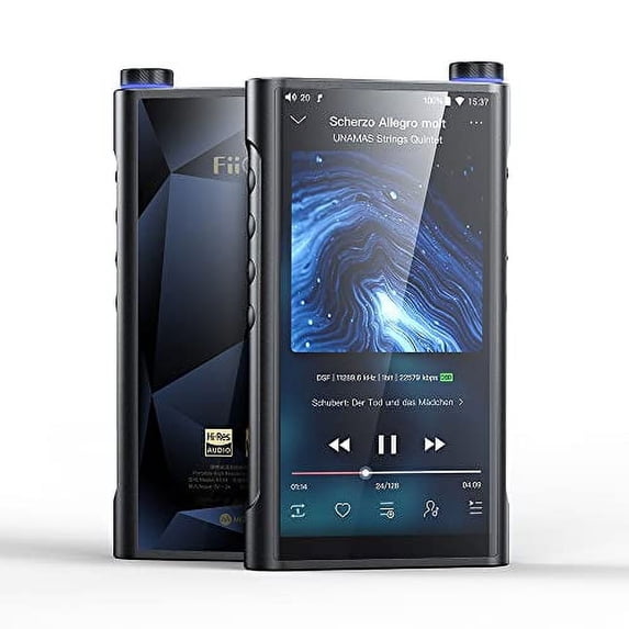 FiiO M15S Music Player Snapdragon 660 with ES9038PRO Hi-Res Android 10 5.5inch MP3 Player WiFi/MQA/Bluetooth 5.0/Spotify/Tidal/Amazon Music Support
