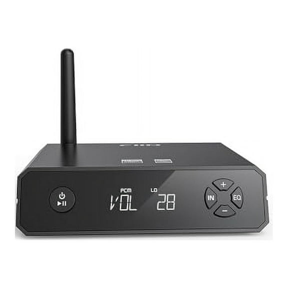 FiiO/JadeAudio BR13 HiFi Bluetooth Receiver with 5.1 LDAC/aptX Low Latency for Home Stereo/TV, USB DAC,High Fidelity 24 bit, RCA Optical Coaxial Output