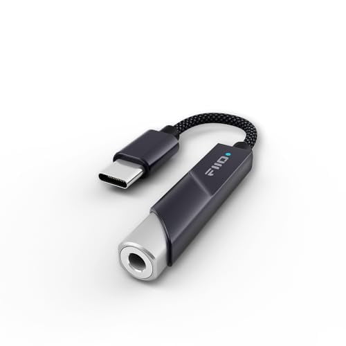 FiiO KA11 USB C to 3.5mm Audio Adapter 32bit/384KHz, USB Type C