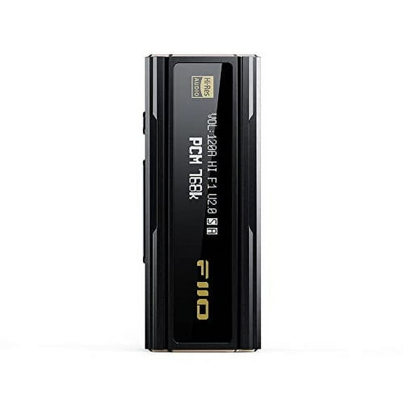 FiiO KA5 USB DAC & Headphone Amplifier Dongle PCM 768kHz/DSD256, 3.5mm & 4.4mm Outputs, Volume Control, Android/iOS/Mac/Windows