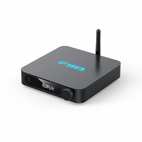 FiiO SR11 AirPlay Audio Streamer Receiver,WiFi Multiroom Streamer,Stream Hi-Res Audio (Black)