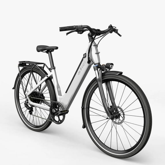 Fiido C11 White City E-bike Class 2 Electric Bike with 10.4Ah Removable Battery Bicycle for Adult