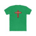 thumbnail image 1 of Fija Tus Ojos En Jesús Men's Cotton Crew Tee, 1 of 8