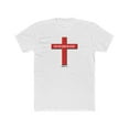 thumbnail image 1 of Fija Tus Ojos En Jesús Men's Cotton Crew Tee, 1 of 7