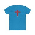 thumbnail image 1 of Fija Tus Ojos En Jesús Men’s Cotton Crew Tee, 1 of 8
