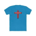 thumbnail image 1 of Fija Tus Ojos En Jesús Men's Cotton Crew Tee, 1 of 6
