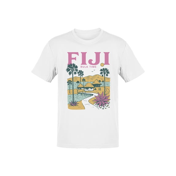 Fiji Bula Time Tropical Paradise Men's T-shirt