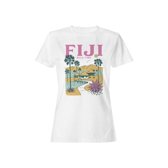 Fiji Bula Time Tropical Paradise Women's T-shirt