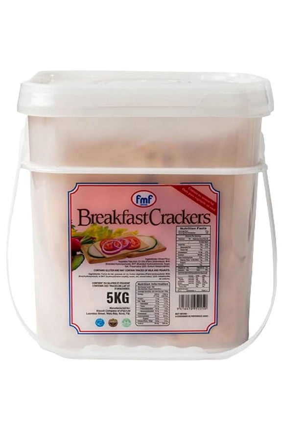 Fiji FMF Breakfast CRACKERS (5KG Container) Simply...Delicious! Imported from FIJI Islands