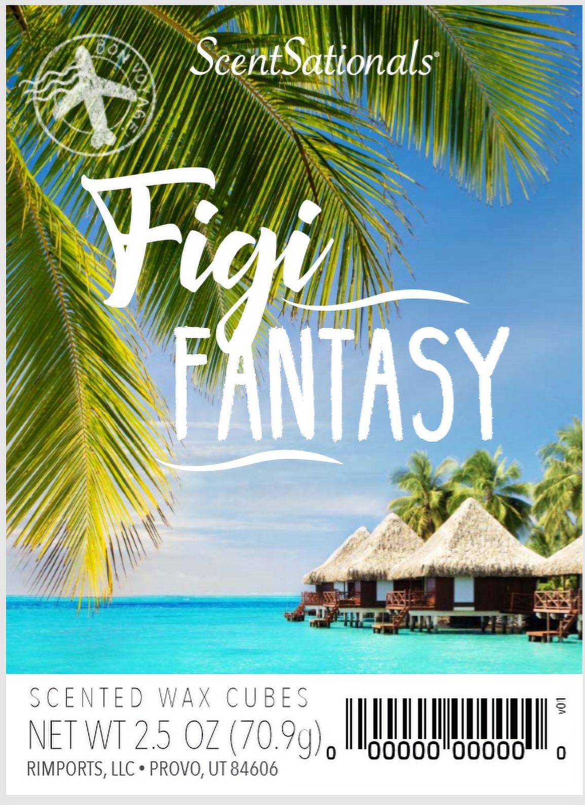 Fiji Fantasy Jasmine Scented Wax Cubes, 2.5 oz