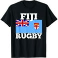 thumbnail image 1 of Fiji Rugby Flag Pride Rugby Fan Men Women Kids Gift T-Shirt, 1 of 4