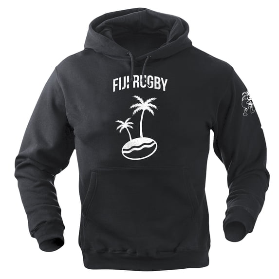 Fiji Rugby Logo Hoodie - X-Small