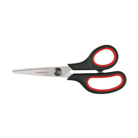 Fiksars SchoolWorks Softgrip Pointed Scissors, 5"