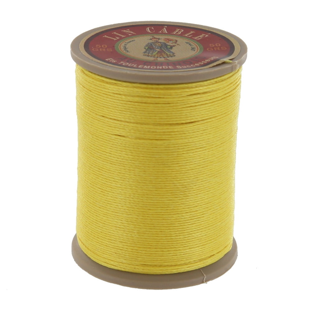 Fil Au Chinois Lin Cable, Waxed Linen Thread, Chick (239) - Walmart.com