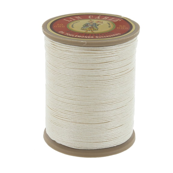 Fil Au Chinois Lin Cable, Waxed Linen Thread, Natural (105)