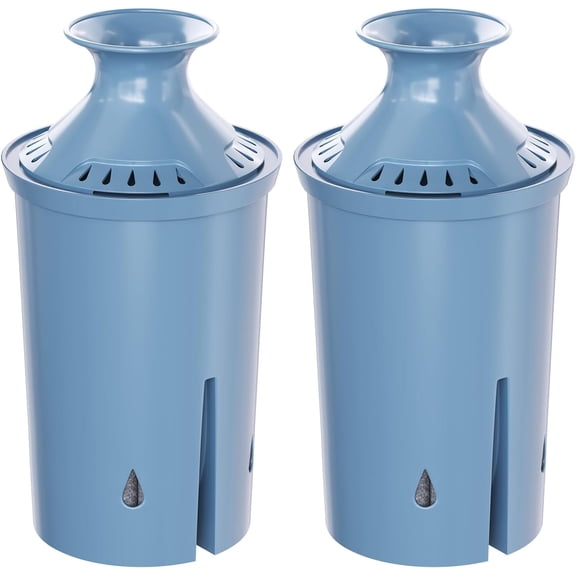 Fil-Fresh 2 Pack Replacement Water Filter for Brita Pitchers and Dispensers, Replaces BritaElite Water Filter
