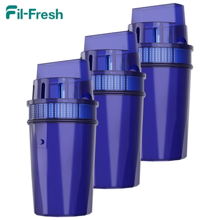 Fil-fresh 3-Pack PPF900Z Water Filter Replacement, NSF Certified, Advanced Universal Compatible with All PUR Pitchers, Reduces Chlorine & Impurities, Blue price history and forecast - Fil-fresh