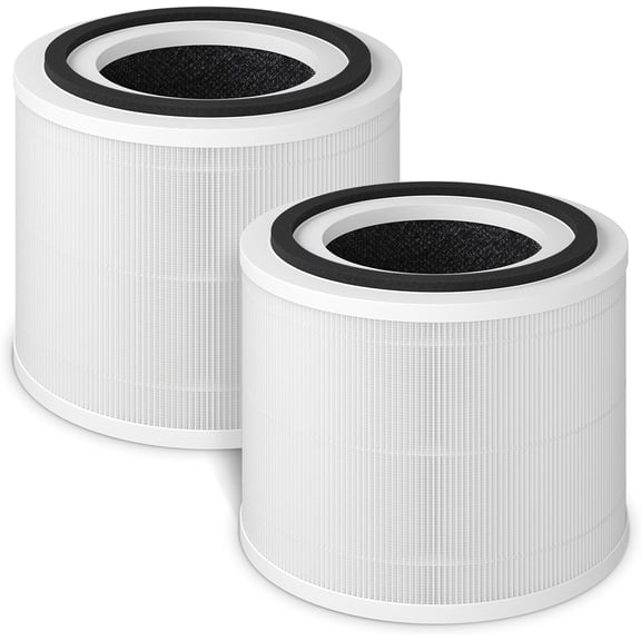 Fil-fresh PuroAir-240 Replacement Filter, H13 True HEPA 2 Pack White Air Purifier Filter Compatible with Core 300 Air Cleaner