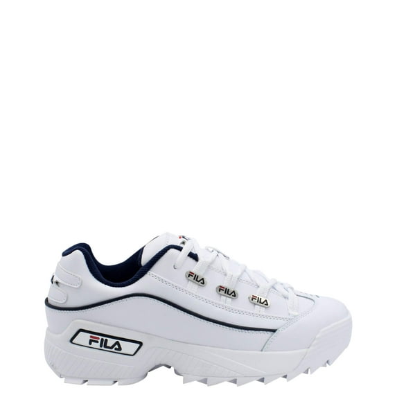 Fila 1CM00408-125: Mens Hometown White Navy Red Sneakers (9 D(M) US Men)