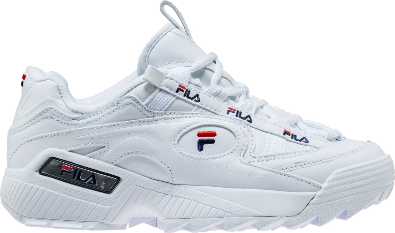 Fila 1CM00489 125 D Formation Mens White Navy Red Sneakers