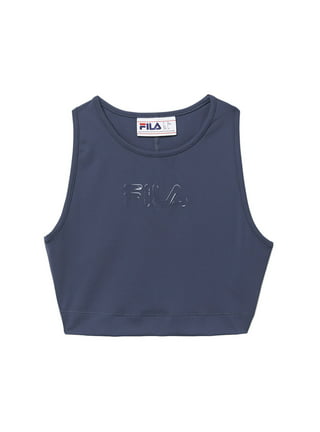 Fila video Sports bra with logo, Camiseta Fila video Basic Sports Azul, IetpShops