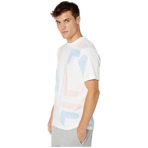 Fila Bennett Tee White/Pink Chalk/Cashmere Blue