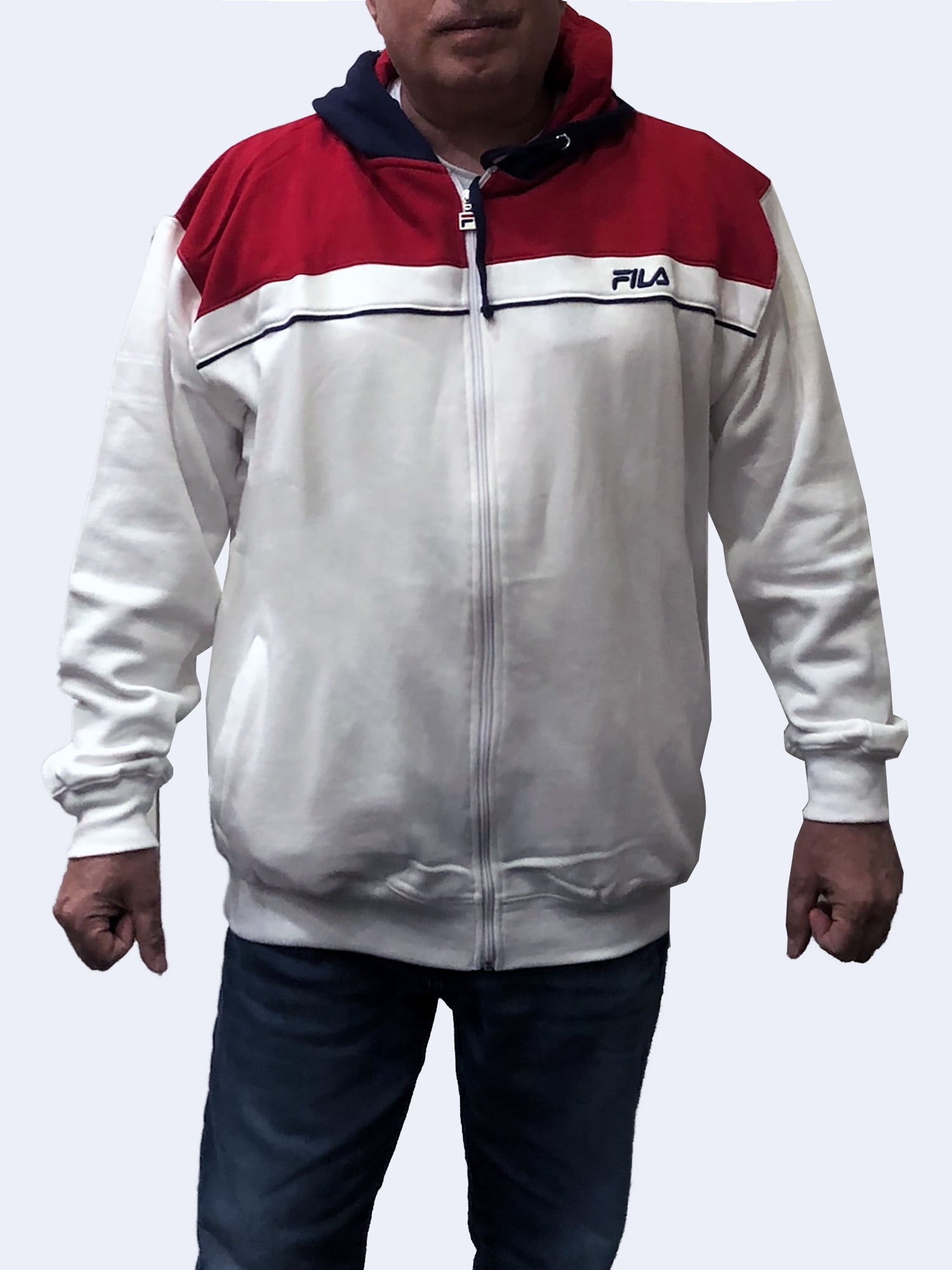 Fila sweat suit big and tall sale