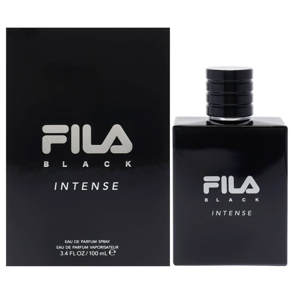 Fila Black Intense Cologne for Men, Perfume for Men, 3.4 oz Eau de Parfum