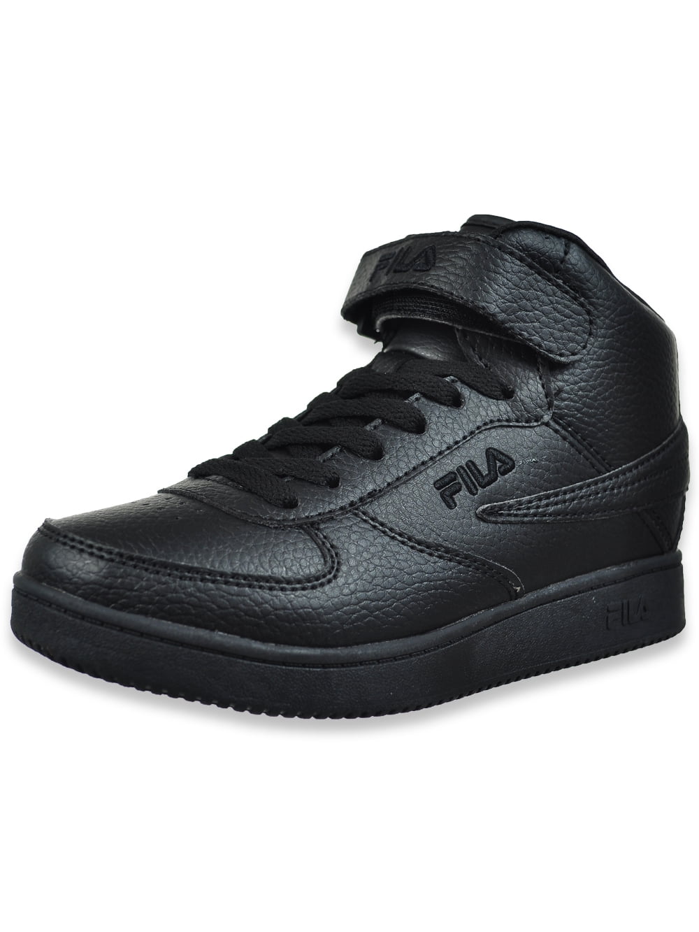 Fila Boys A High Hi Top Sneakers black 4 youth