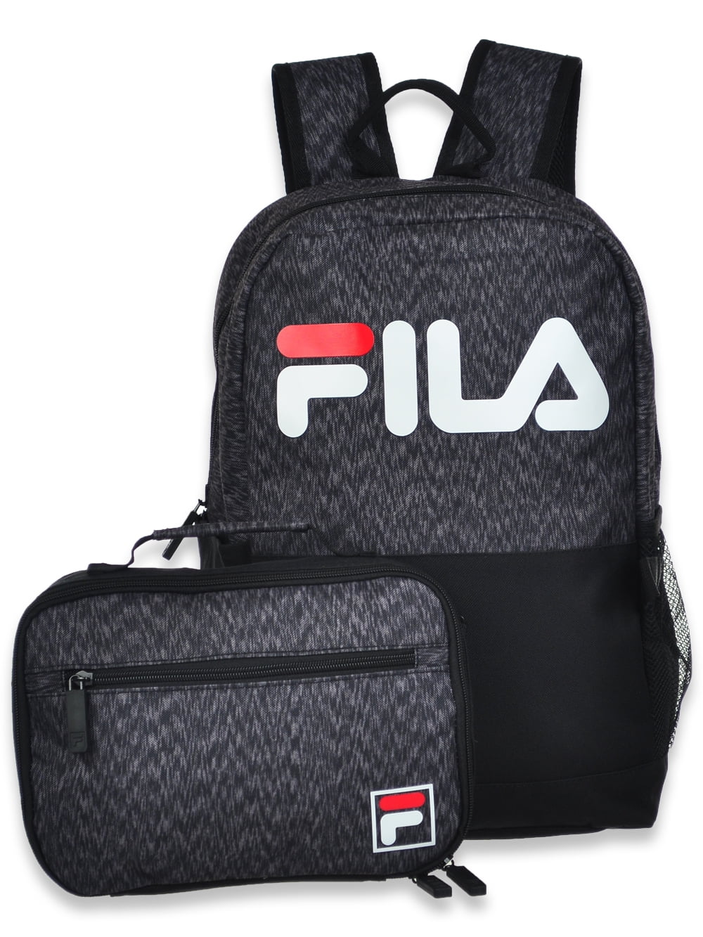 Fila Boys' Polaris Backpack With Lunchbox Set - gray, one size