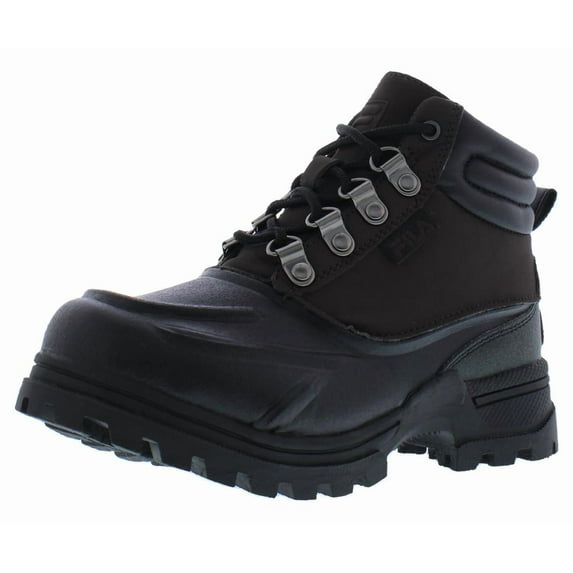 Fila Boys Weathertec Water Resistant Cushioned Footbed Hiking Boots