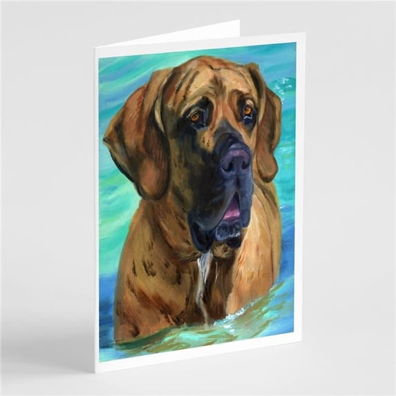 Fila Brasilerio Greeting Cards & Envelopes - Pack of 8