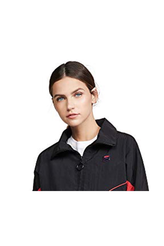 Chiaki Womens Jackets Size L, Color: Black/Crown Jewel/Red