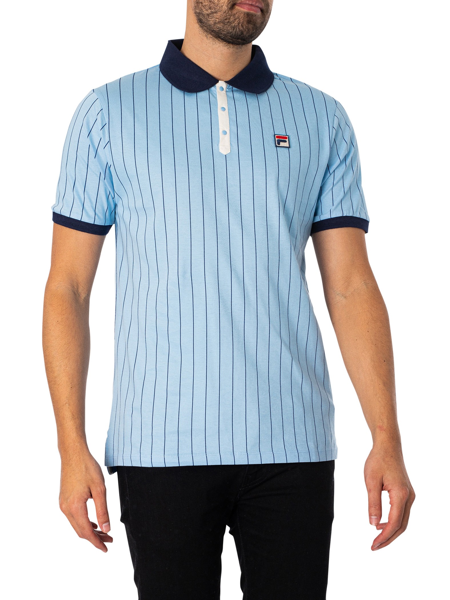 Fila striped top online