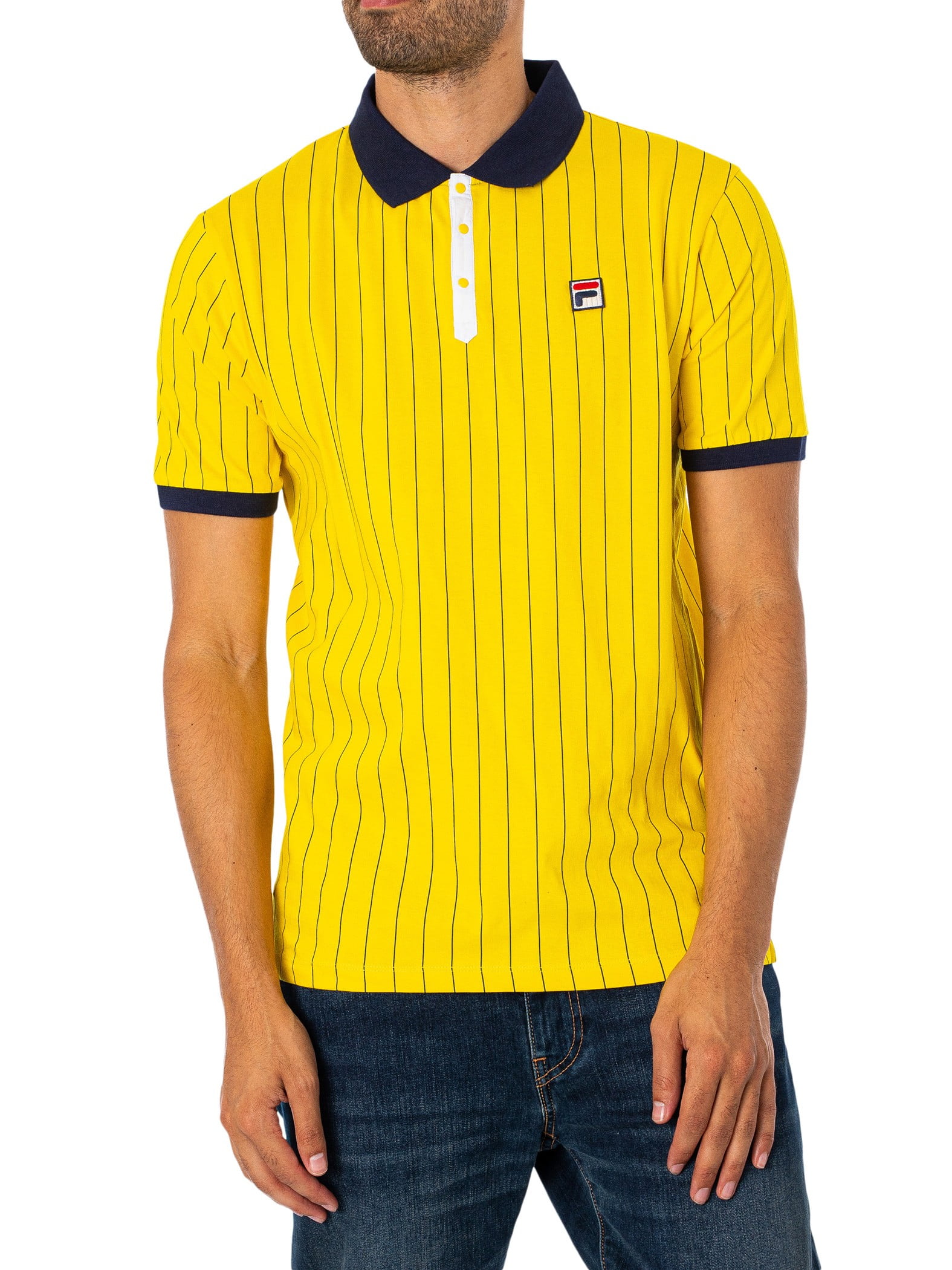Fila striped polo shirt new arrivals