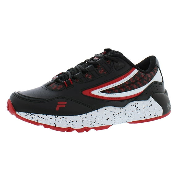 Fila Clockwork Mens Shoes Size 7, Color: Black/White/Red