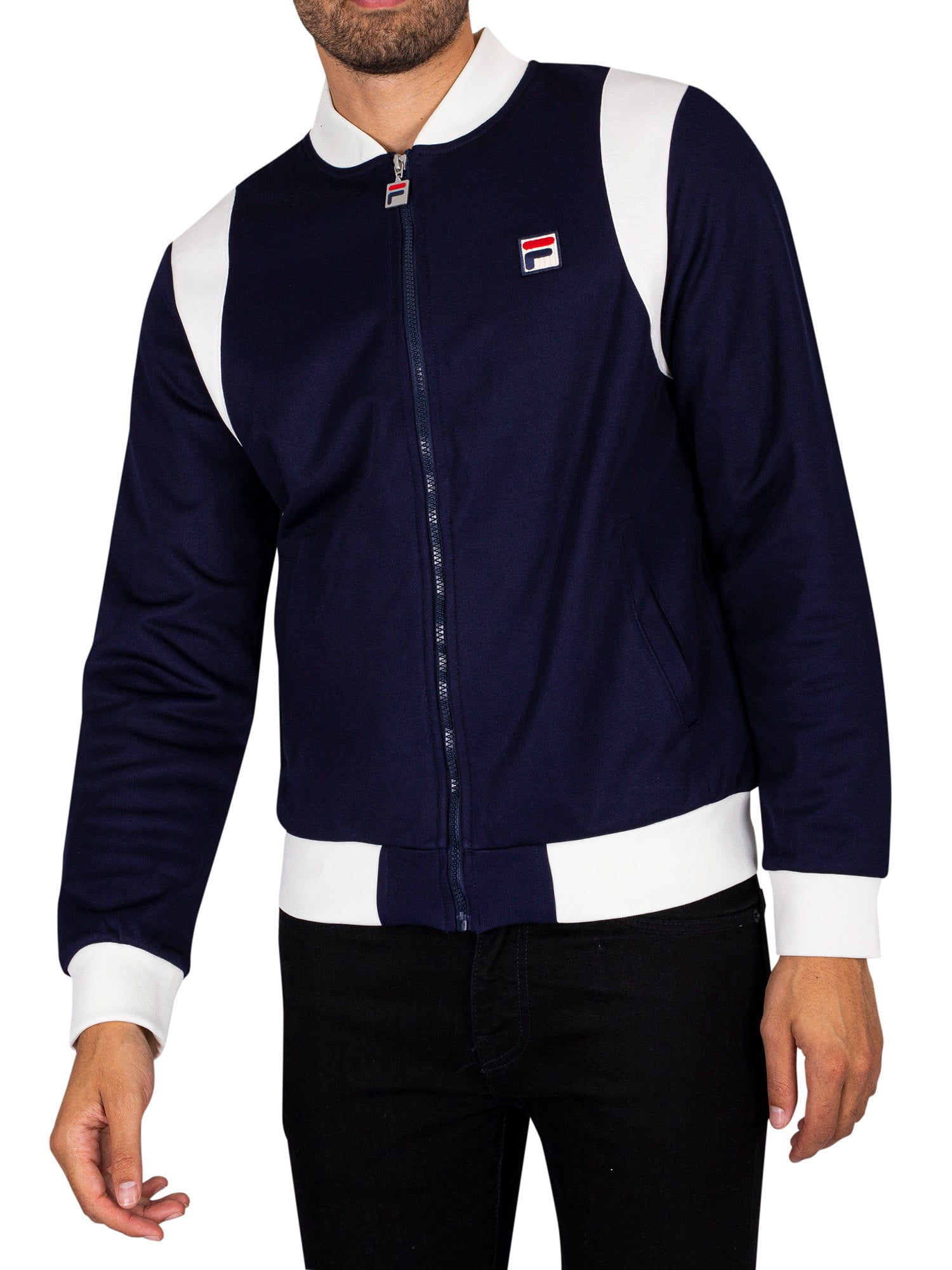 Fila Colton Bomber Jacket Blue Walmart