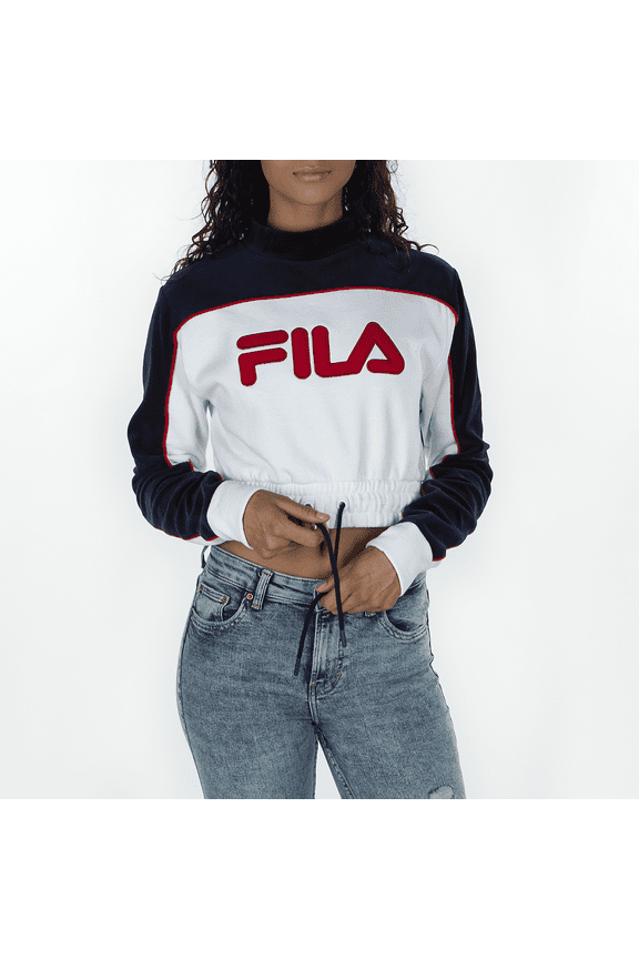 Cop Top Ls Womens Active Shirts & Tees Size Xs, Color: Blue/White/Red