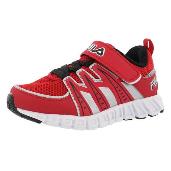 Fila Crater 5 Baby Boys Shoes Size 7, Color: Red/Silver/Black
