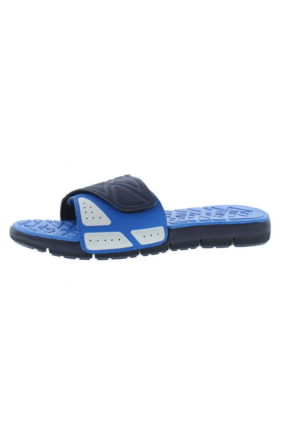 Cross Hatch Boys Shoes Size 3, Color: Navy/White