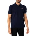 thumbnail image 1 of Fila Custom Tipped Basic Polo Shirt, Blue, 1 of 5