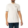 thumbnail image 1 of Fila Custom Two Button Tipped Rib Polo Shirt, White, 1 of 5