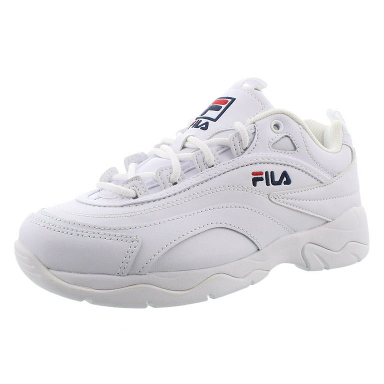 White fila sales trainers size 6