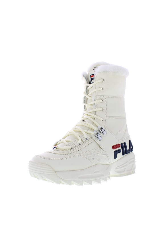 Disruptor Boot Womens Shoes Size 11, Color: Cream/Navy/Red