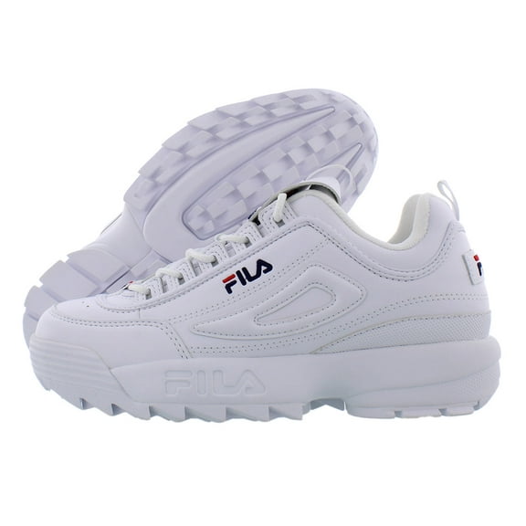 Fila Disruptor II PS Girls Shoes Size 10.5, Color: White